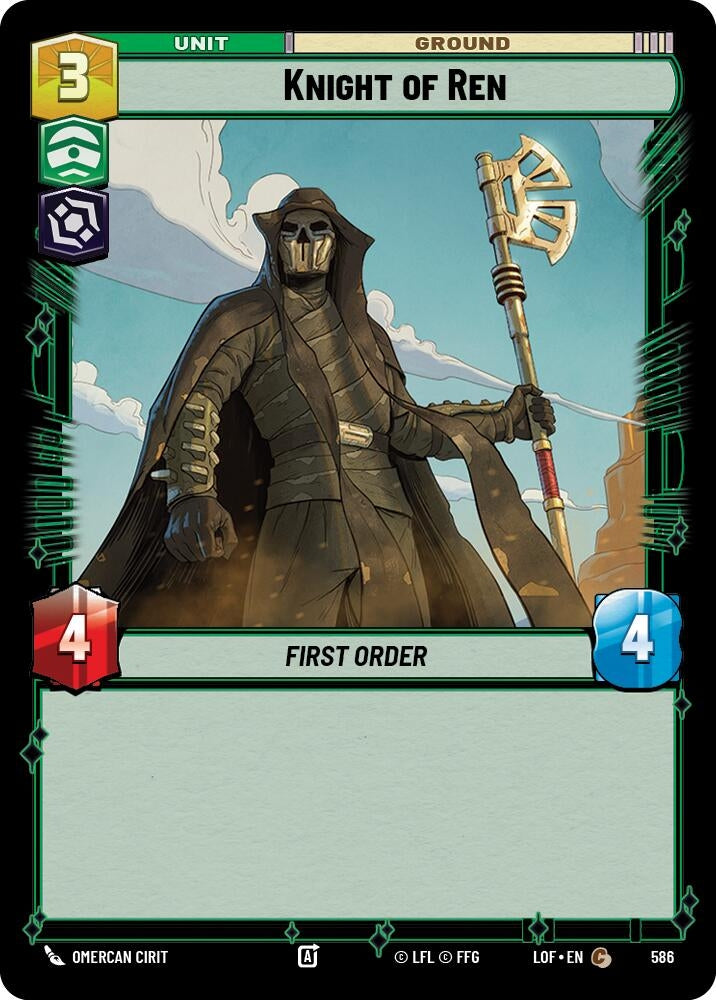 Knight of Ren (Foil) (586) (LOF)