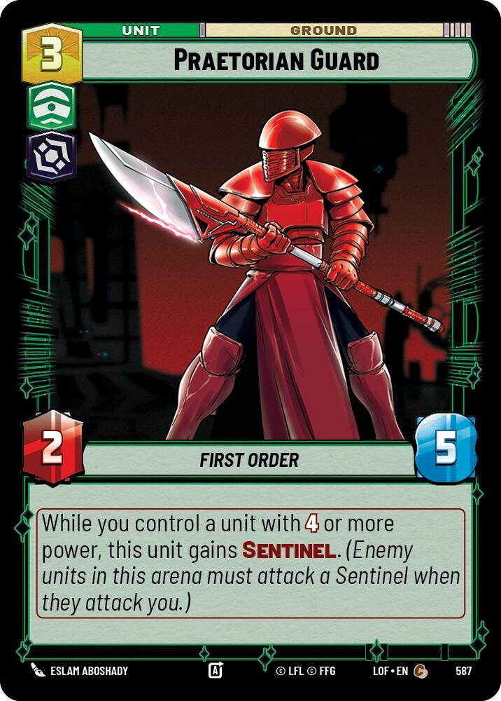 Praetorian Guard (Foil) (587) (LOF)