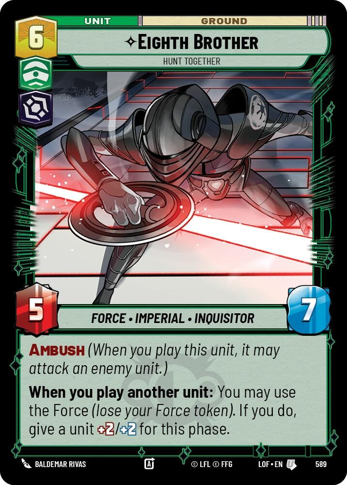 Eighth Brother - Hunt Together (Foil) (589) (LOF)