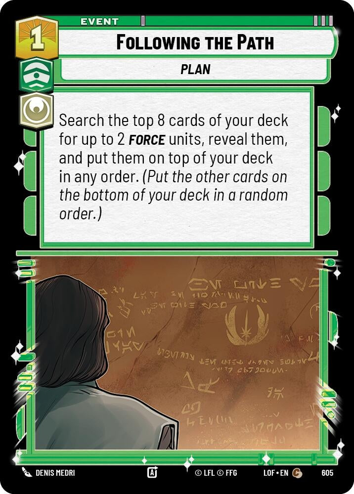 Following the Path (Foil) (605) (LOF)