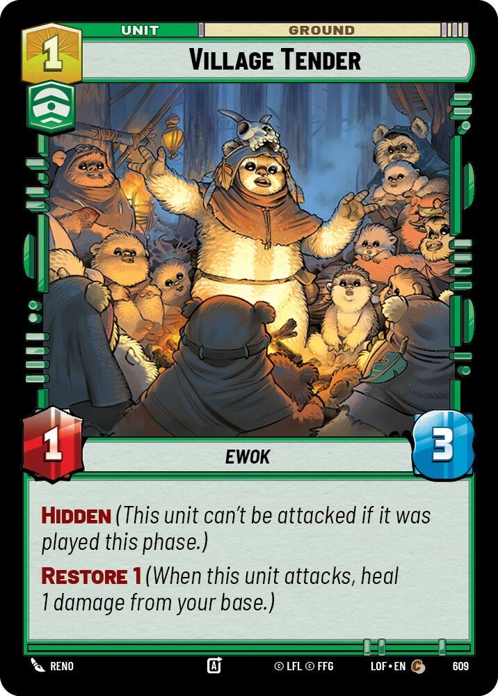 Village Tender (Foil) (609) (LOF)
