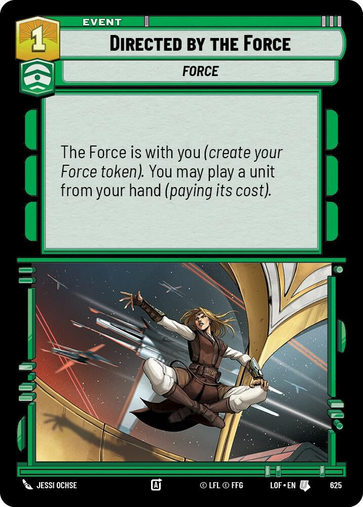 Directed by the Force (Foil) (625) (LOF)