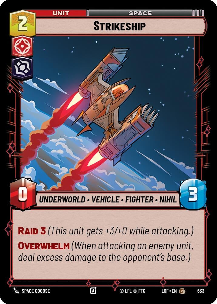 Strikeship (Foil) (633) (LOF)