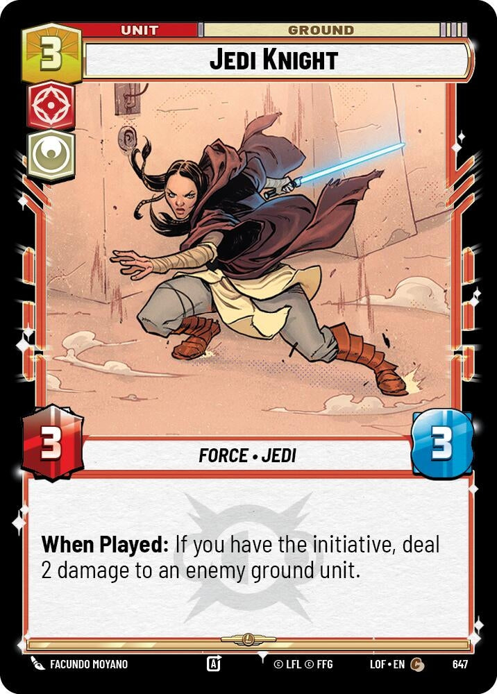 Jedi Knight (Foil) (647) (LOF)