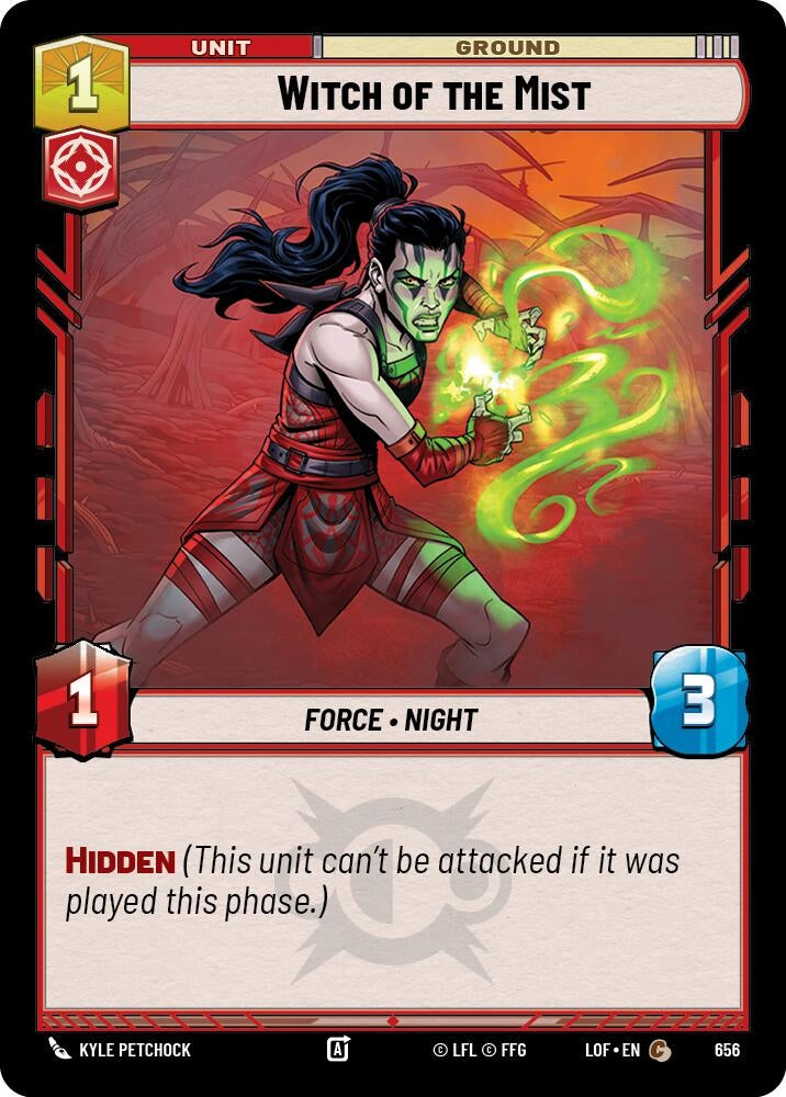 Witch of the Mist (Foil) (656) (LOF)