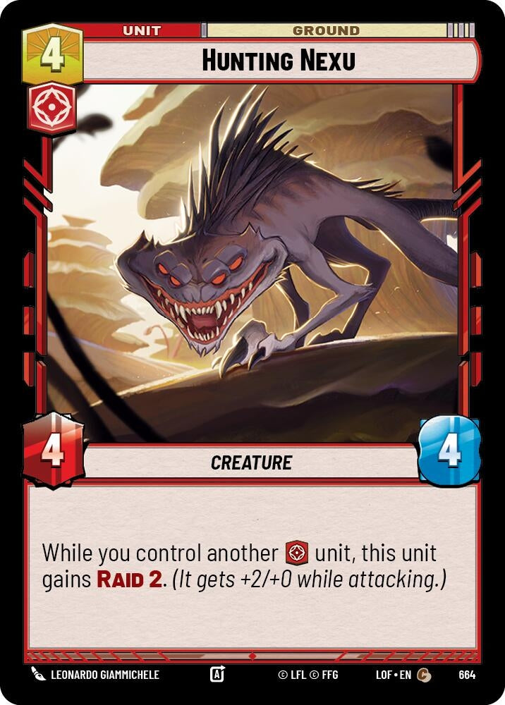 Hunting Nexu (Foil) (664) (LOF)