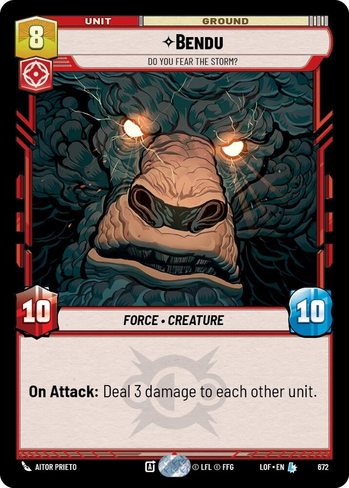 Bendu - Do You Fear the Storm? (Foil) (672) (LOF)