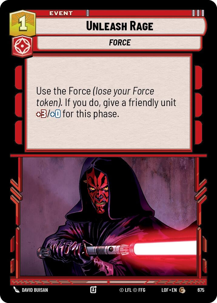 Unleash Rage (Foil) (675) (LOF)
