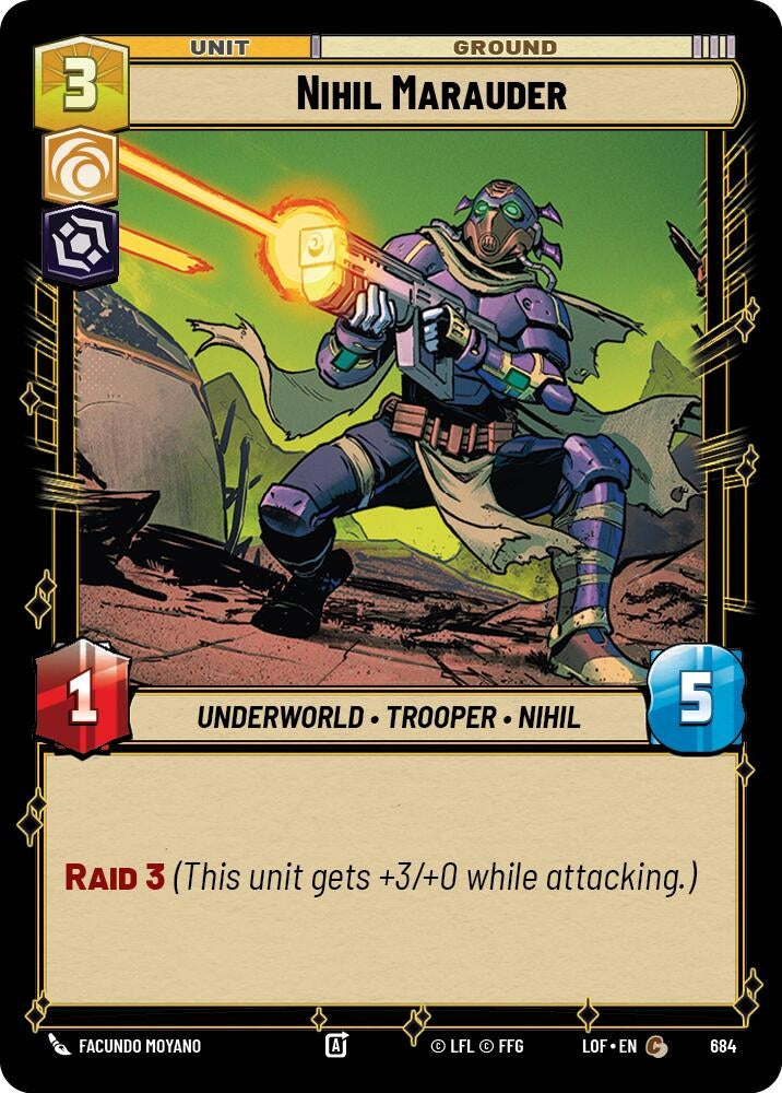 Nihil Marauder (Foil) (684) (LOF)