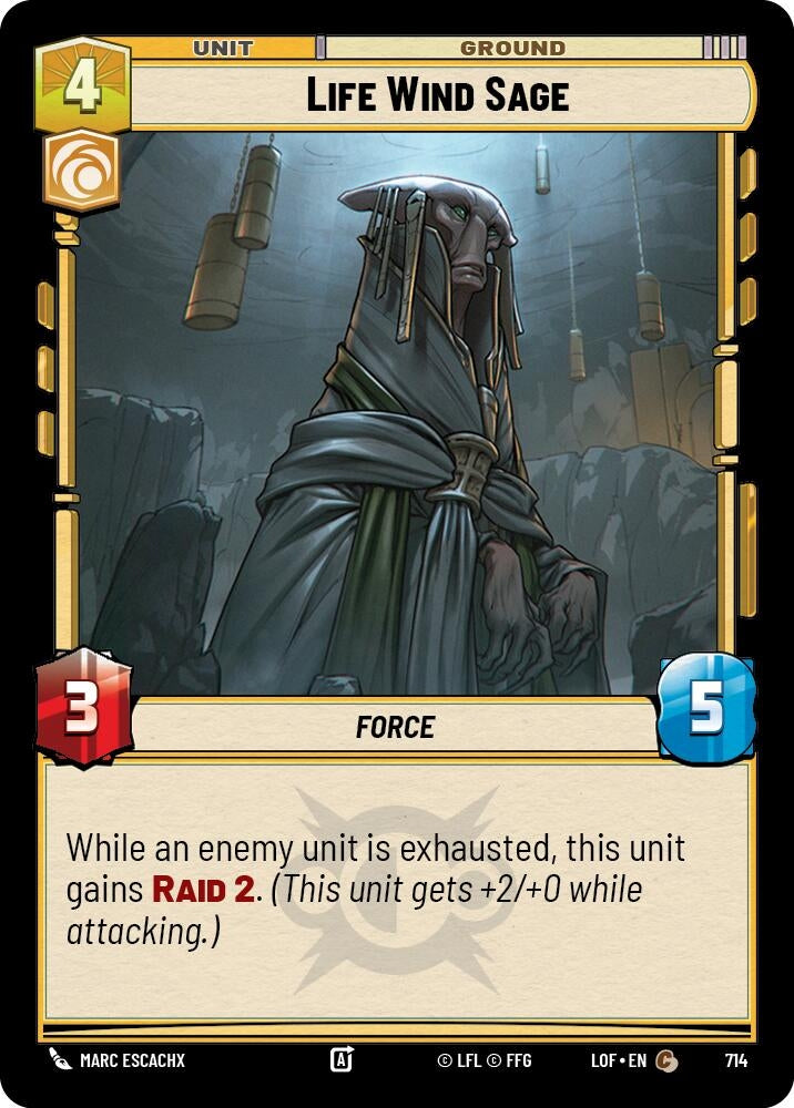 Life Wind Sage (Foil) (714) (LOF)
