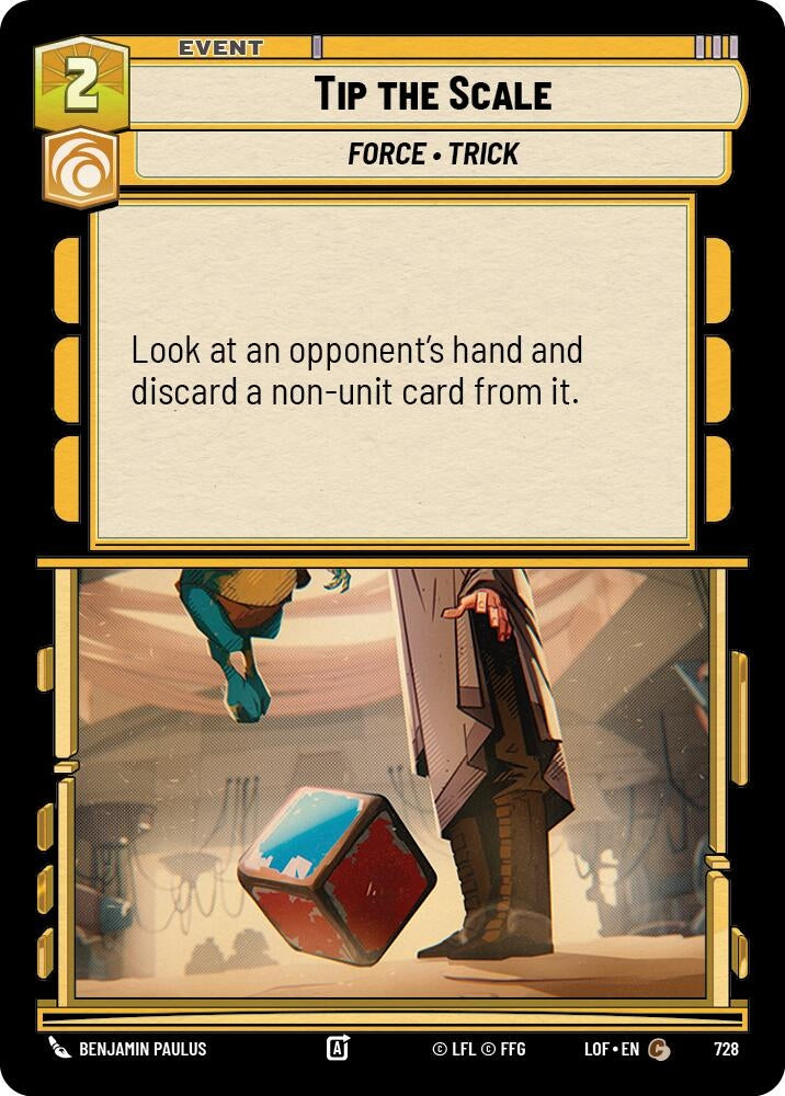 Tip the Scale (Foil) (728) (LOF)