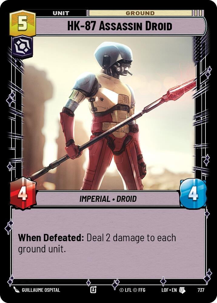 HK-87 Assassin Droid (Foil) (737) (LOF)