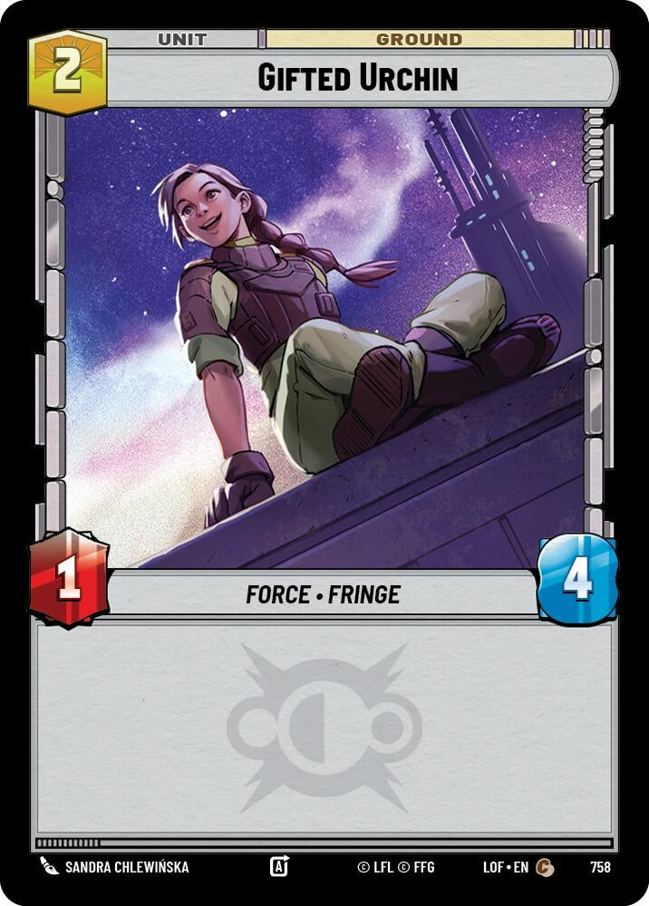 Gifted Urchin (Foil) (758) (LOF)