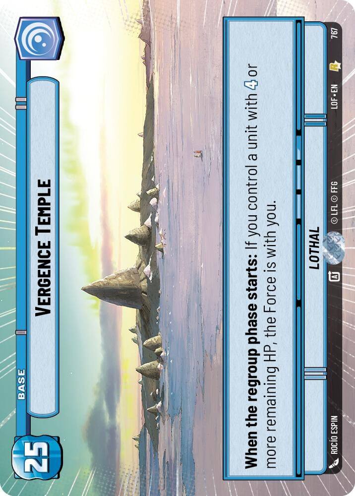 Vergence Temple (Hyperspace Foil) (767) (LOF)