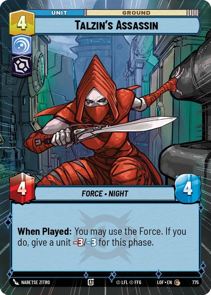 Talzin's Assassin (Hyperspace Foil) (775) (LOF)