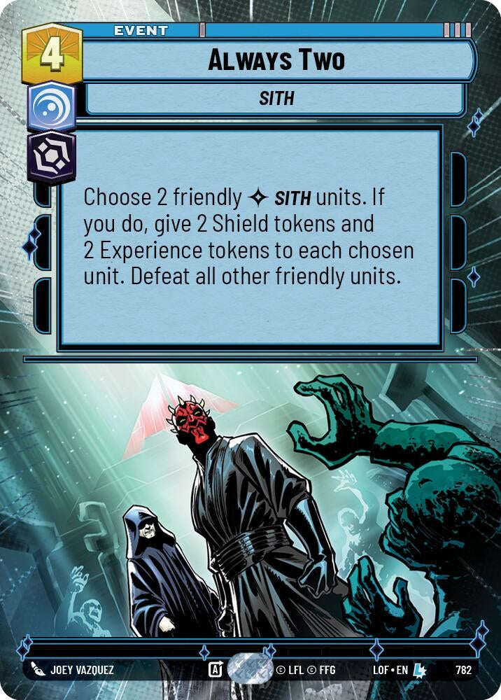Always Two (Hyperspace Foil) (782) (LOF)