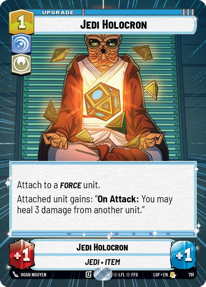 Jedi Holocron (Hyperspace Foil) (791) (LOF)