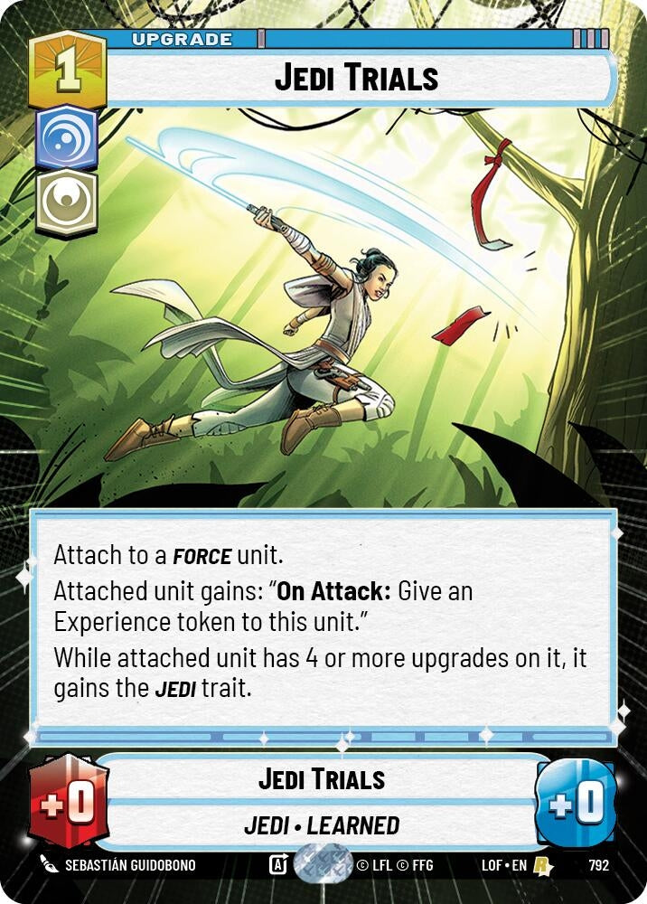 Jedi Trials (Hyperspace Foil) (792) (LOF)