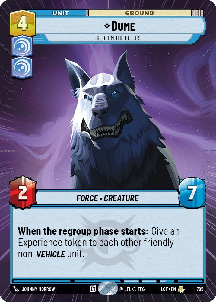 Dume - Redeem the Future (Hyperspace Foil) (795) (LOF)