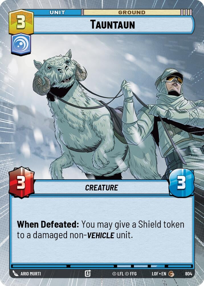 Tauntaun (Hyperspace Foil) (804) (LOF)