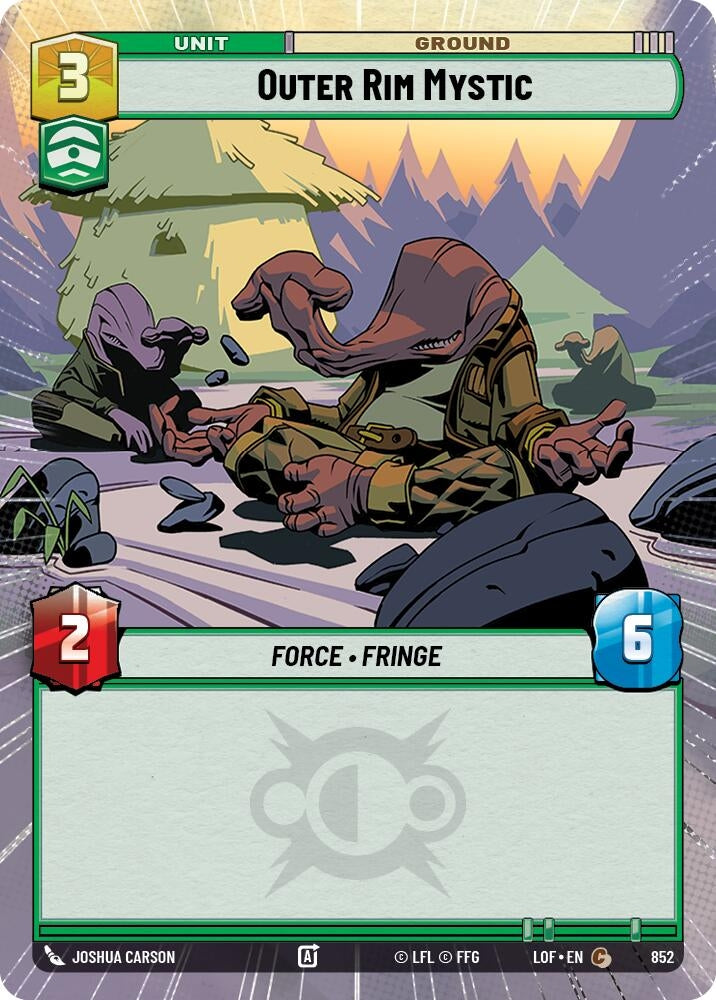 Outer Rim Mystic (Hyperspace Foil) (852) (LOF)