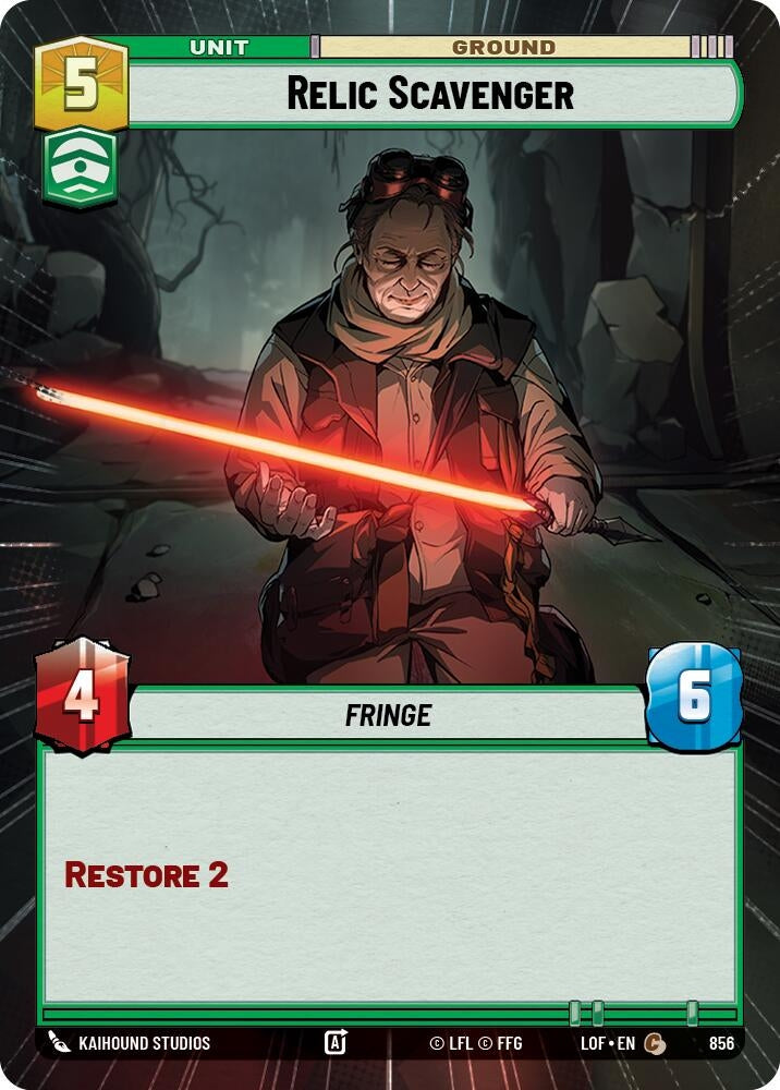Relic Scavenger (Hyperspace Foil) (856) (LOF)