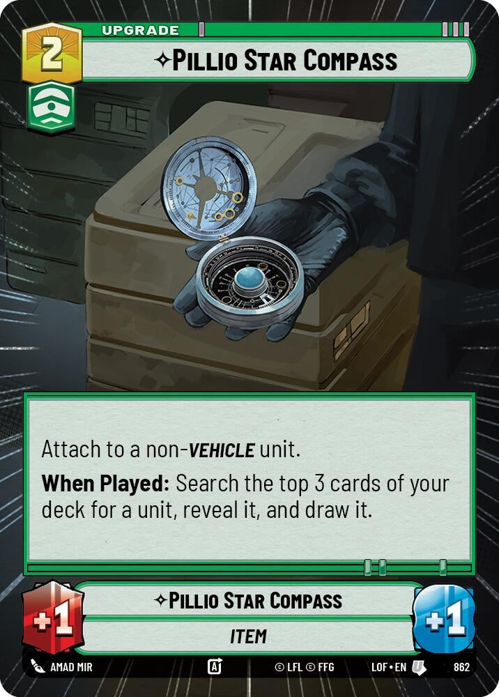 Pillio Star Compass (Hyperspace Foil) (862) (LOF)