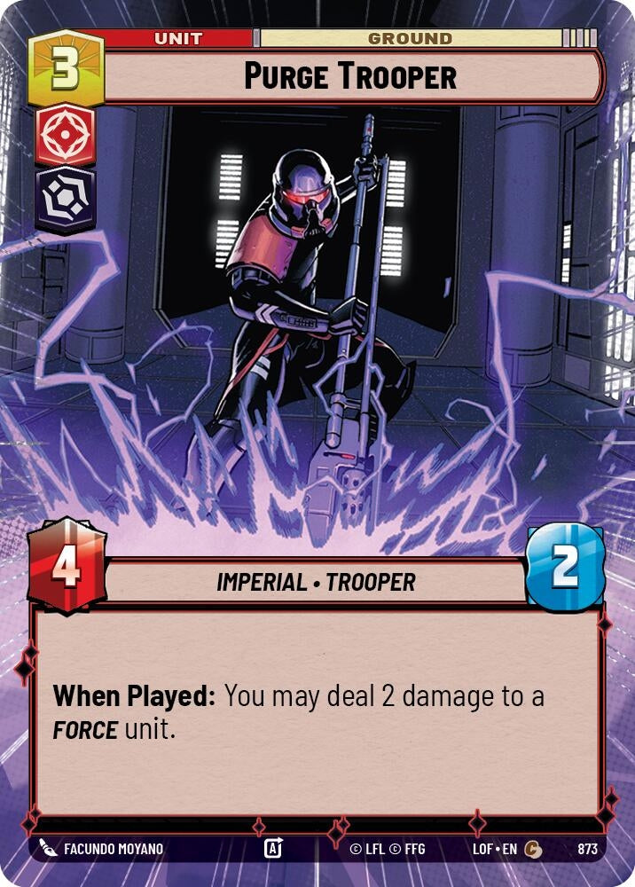 Purge Trooper (Hyperspace Foil) (873) (LOF)