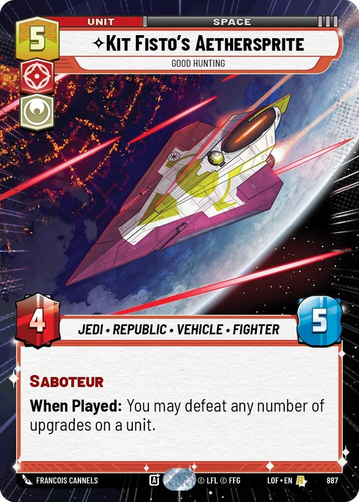 Kit Fisto's Aethersprite - Good Hunting (Hyperspace Foil) (887) (LOF)
