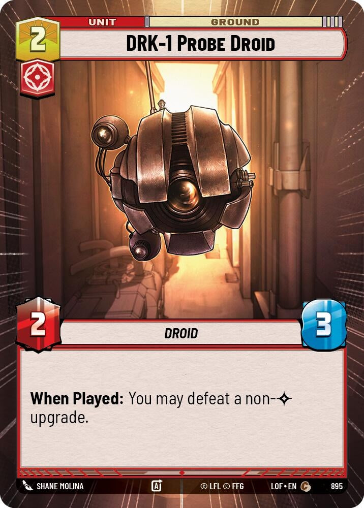 DRK-1 Probe Droid (Hyperspace Foil) (895) (LOF)