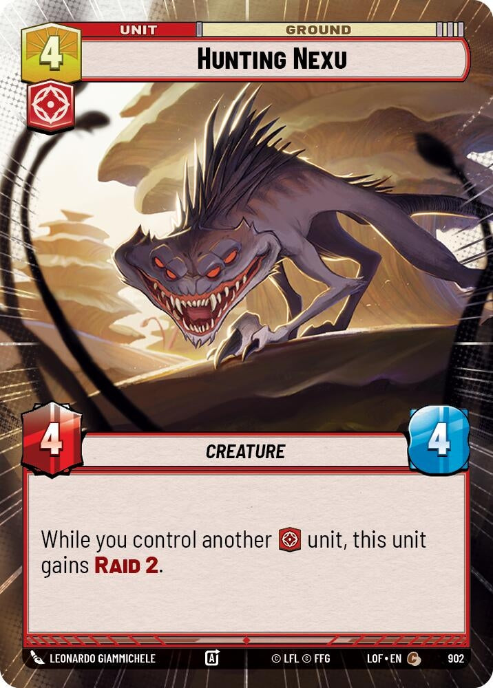 Hunting Nexu (Hyperspace Foil) (902) (LOF)