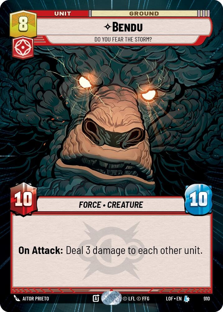 Bendu - Do You Fear the Storm? (Hyperspace Foil) (910) (LOF)