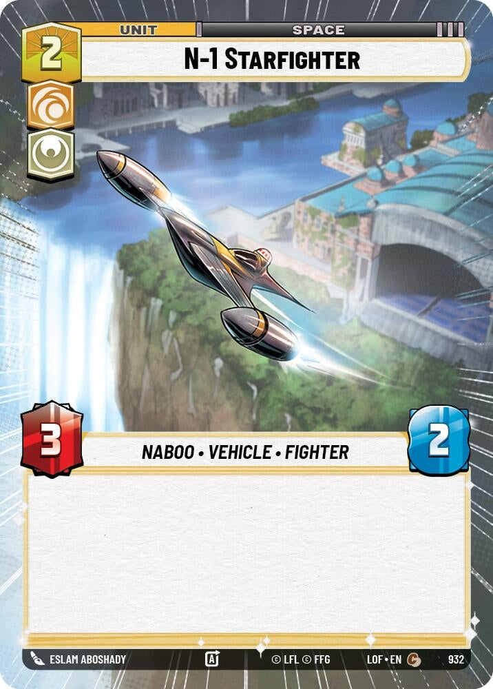 N-1 Starfighter (Hyperspace Foil) (932) (LOF)