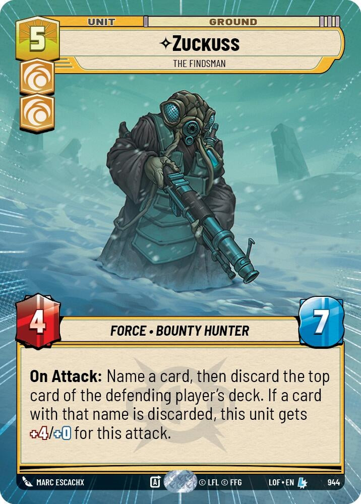 Zuckuss - The Findsman (Hyperspace Foil) (944) (LOF)
