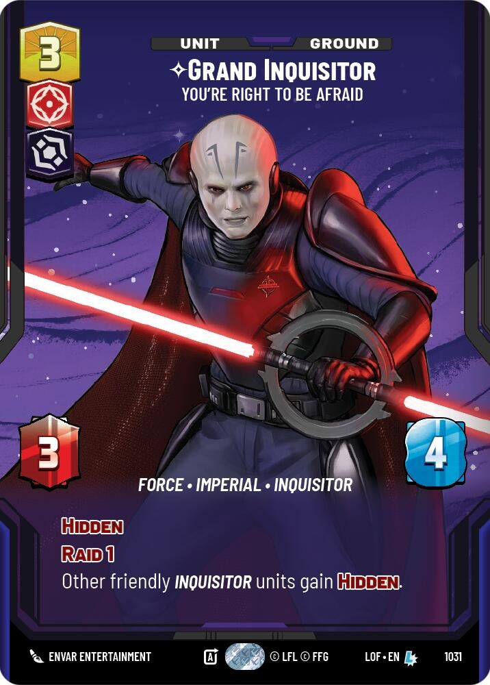 Grand Inquisitor - You're Right to Be Afraid (Prestige) (1031) (LOF)
