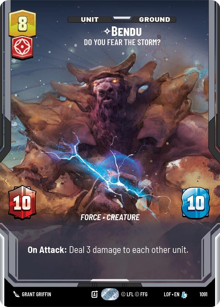 Bendu - Do You Fear the Storm? (Prestige Foil) (1091) (LOF)