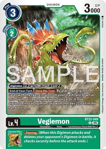 Vegiemon (BT22-049 U) (BT-22)