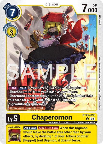 Chaperomon (BT22-036 U) (BT-22)