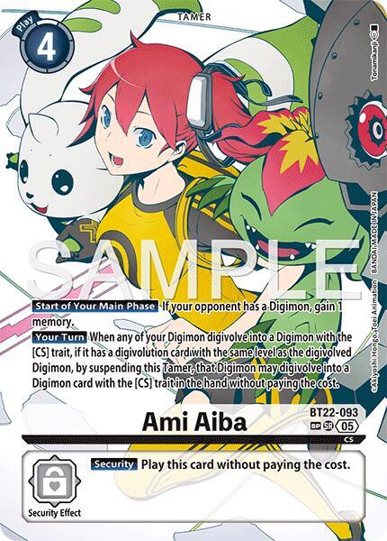 Ami Aiba (SP) (BT22-093 SR) (BT-22)