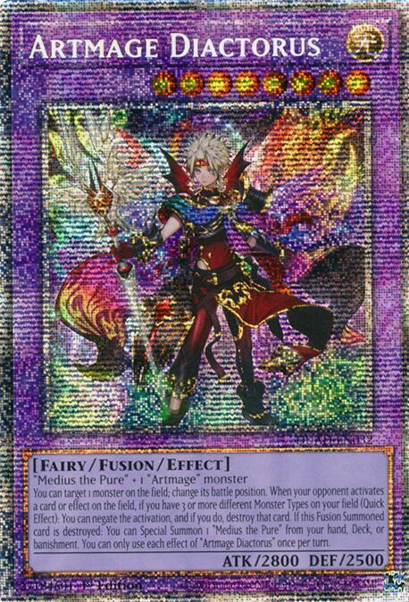 Artmage Diactorus (Starlight Rare) (DUAD-EN032) (DUAD)