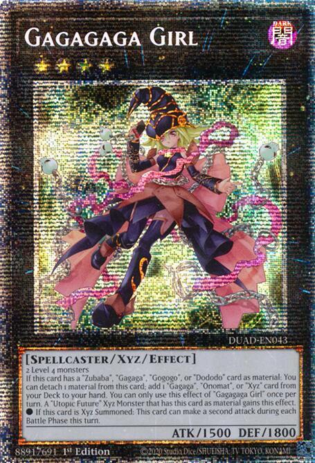 Gagagaga Girl (Starlight Rare) (DUAD-EN043) (DUAD)