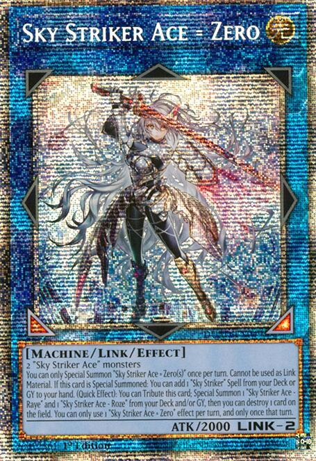 Sky Striker Ace = Zero (Starlight Rare) (DUAD-EN049) (DUAD)