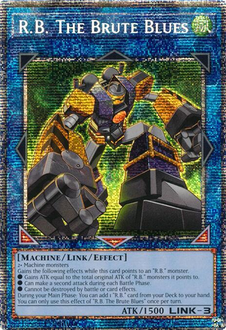 R.B. The Brute Blues (Starlight Rare) (DUAD-EN094) (DUAD)