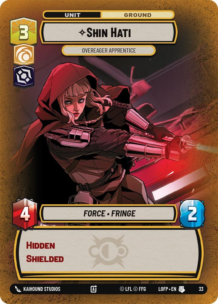 Shin Hati - Overeager Apprentice (Foil) (33) (LOFWPP)