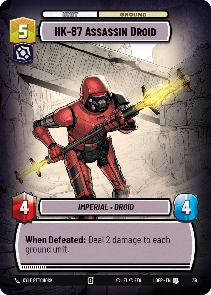 HK-87 Assassin Droid (Foil) (39) (LOFWPP)