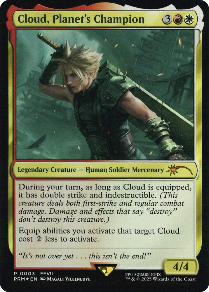 Cloud, Planet's Champion (Costco Bundle) (3) (UMP)