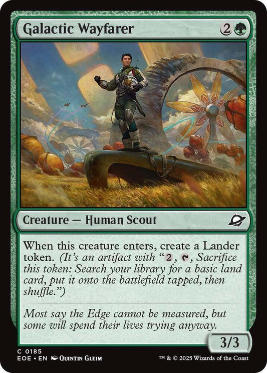 Image for Galactic Wayfarer (185) (EOE) - Magic: The Gathering