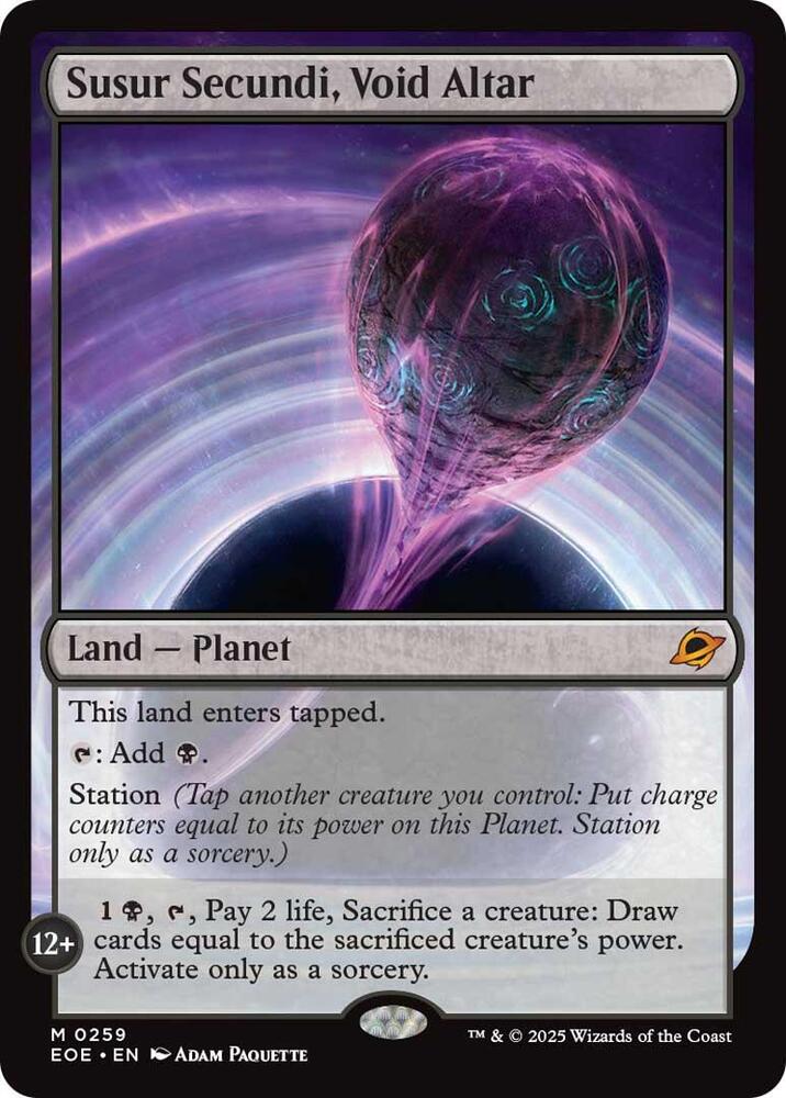 Susur Secundi, Void Altar (259) (EOE)