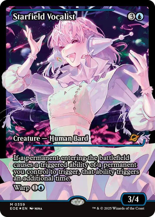 Image for Starfield Vocalist (Showcase) (359) (EOE) - Magic: The Gathering