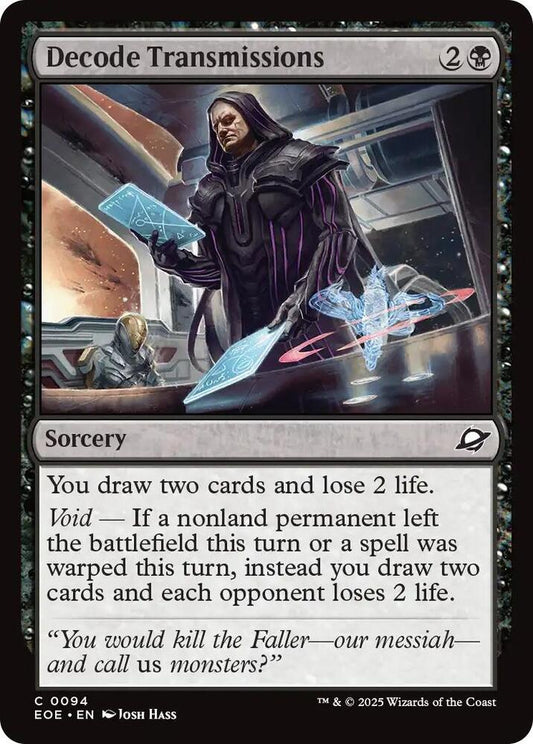 Image for Decode Transmissions (94) (EOE) - Magic: The Gathering